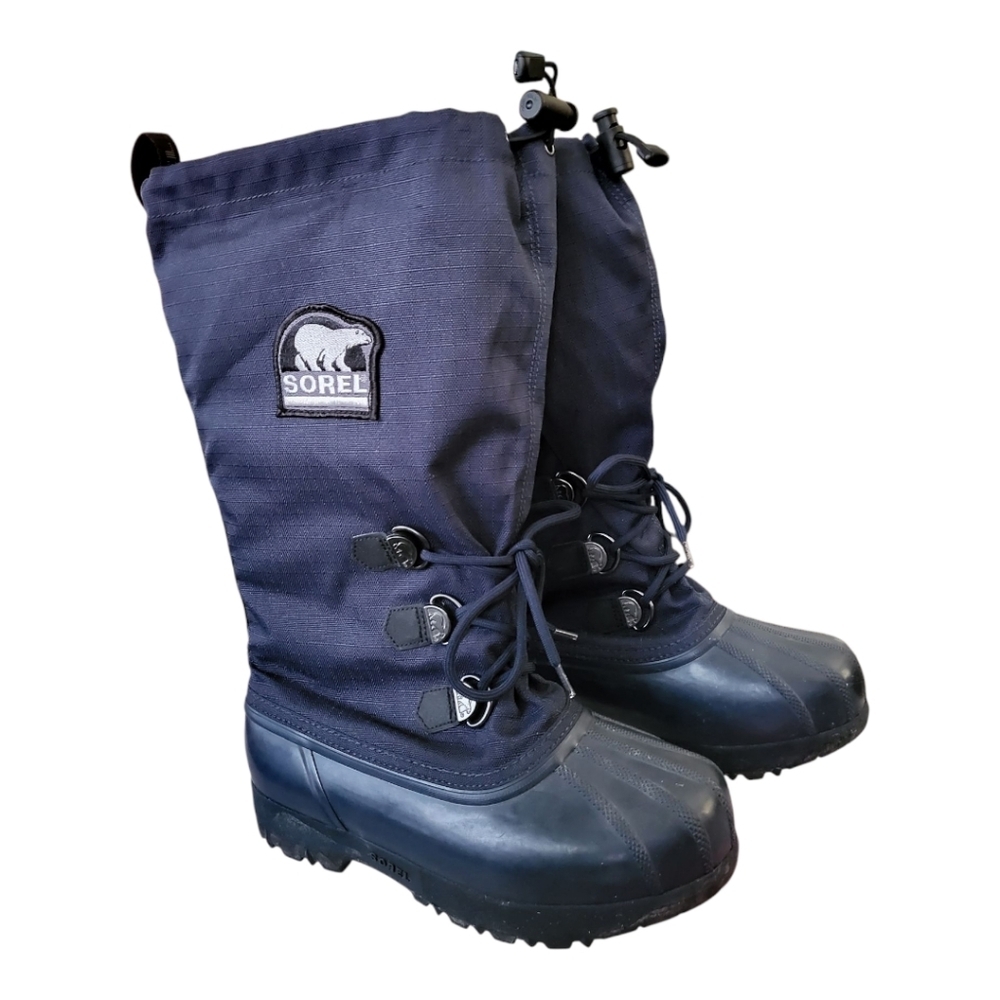 Sorel Navy Waterproof Winter Boots - Picture 2 of 9